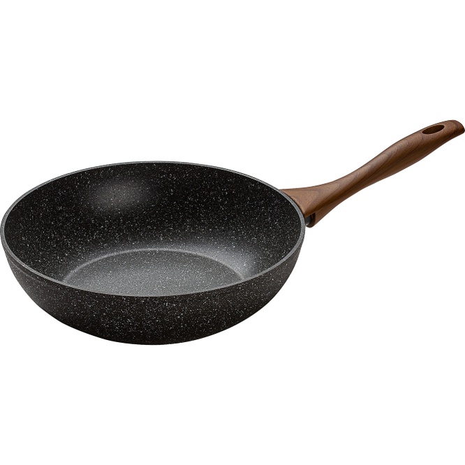 BRIO HARD ROCK - Tigaie forjata wok 28 cm, h-7.8 cm (6/240) - imagine 2