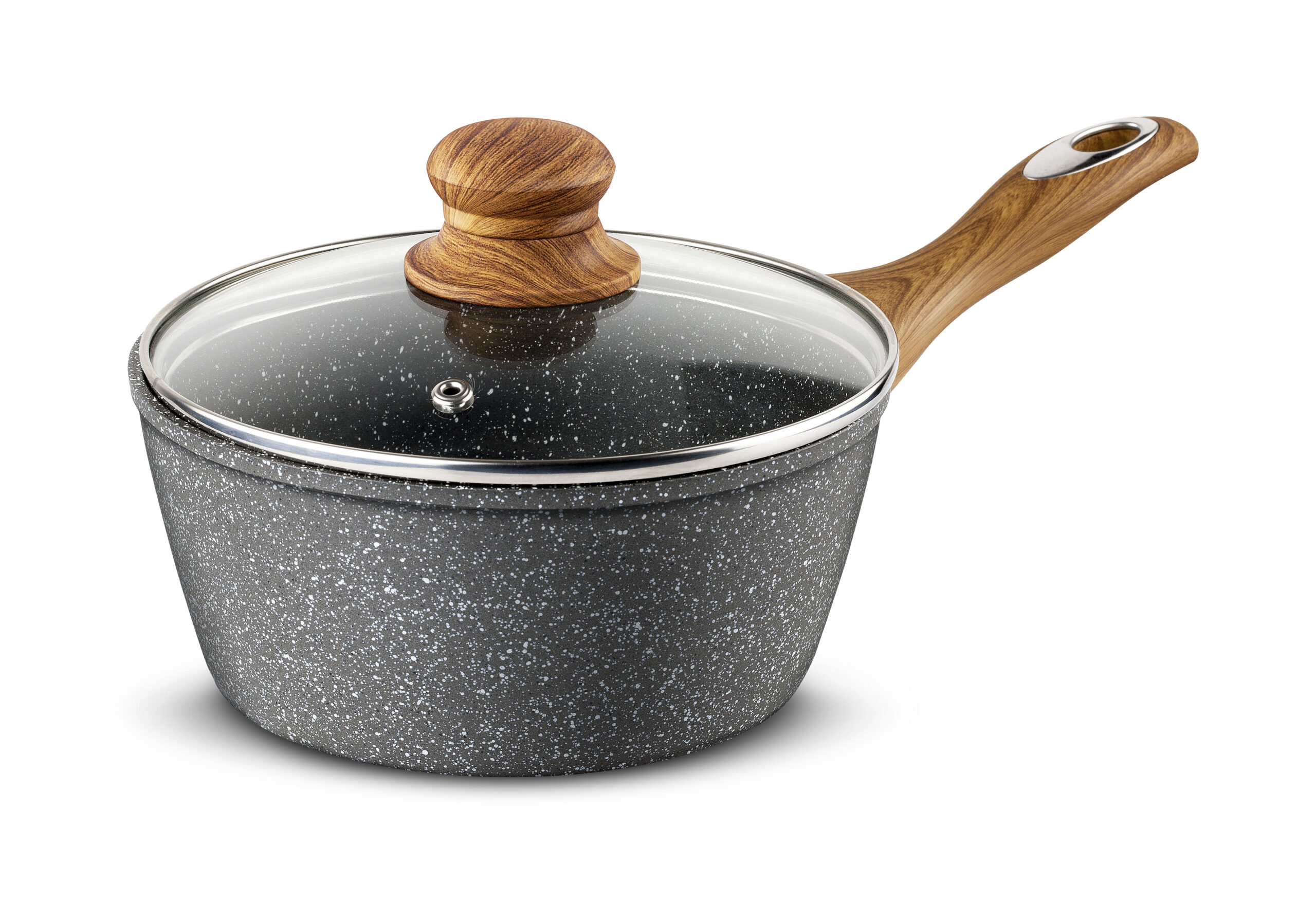 BRIO HARD ROCK - Cratita sos cu capac Φ 18 cm, h-6.5 cm (6) (OOS)