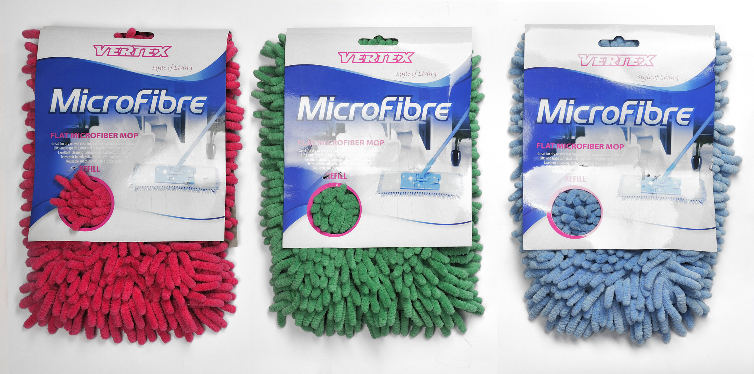 Rezerva mop plat microfibra super absorbant 50x15 cm - MH-PK-003 (24)