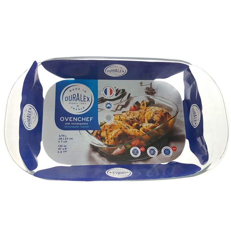Duralex - Vas dreptunghiular cu manere 3.75 L - imagine 4