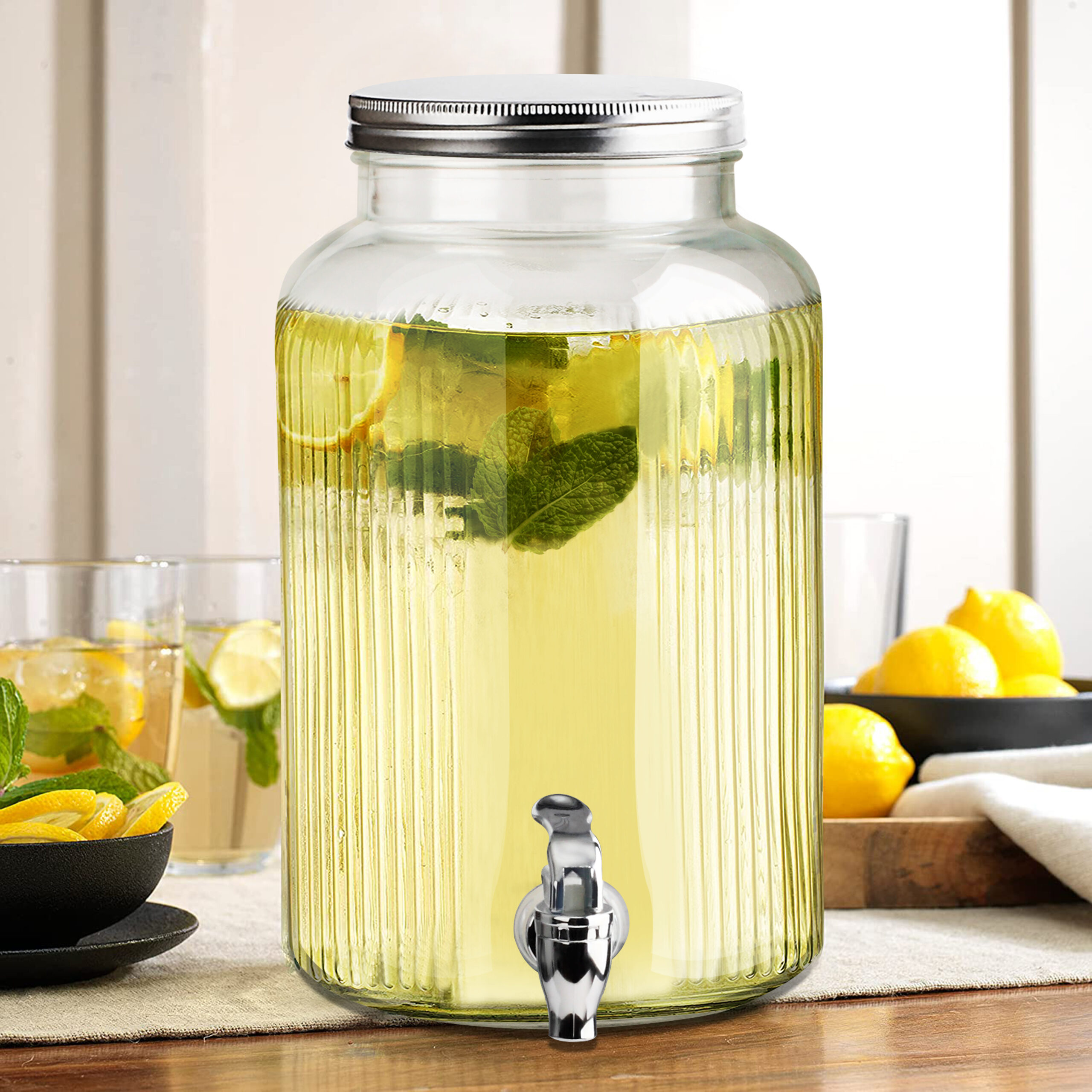 BRIO SAFE STORE - Recipient pentru limonada cu robinet 5,6 L (6)