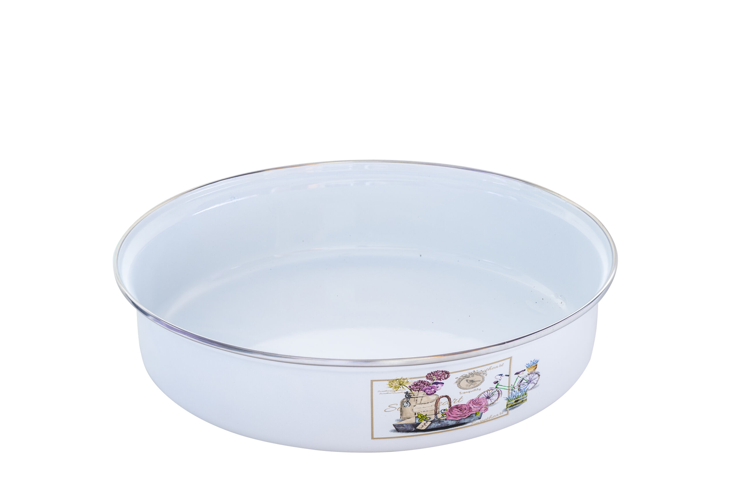 BRIO EMALIKA - Tava emailata (36x8 cm) - Romance