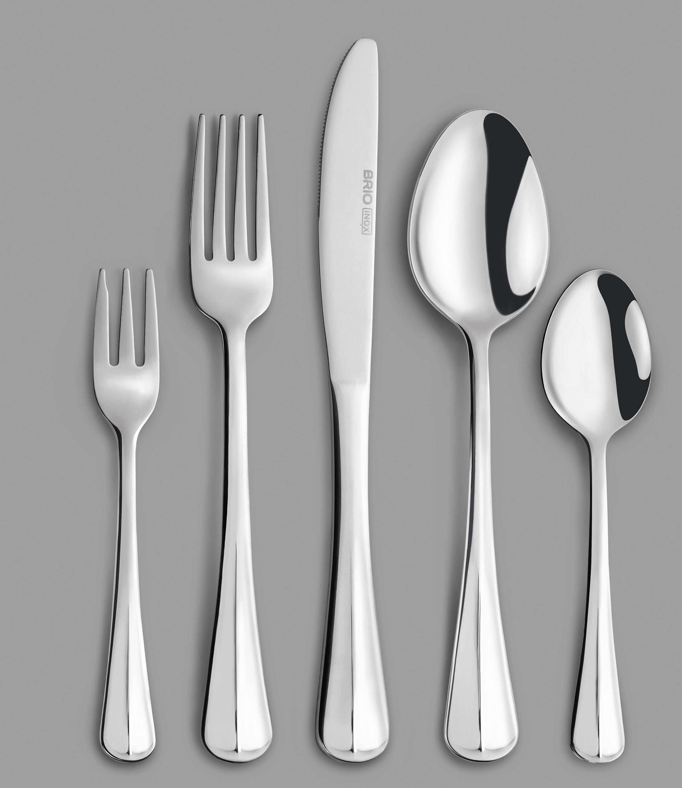 BRIO INOX - Set tacamuri 30 piese - Baguette (12)