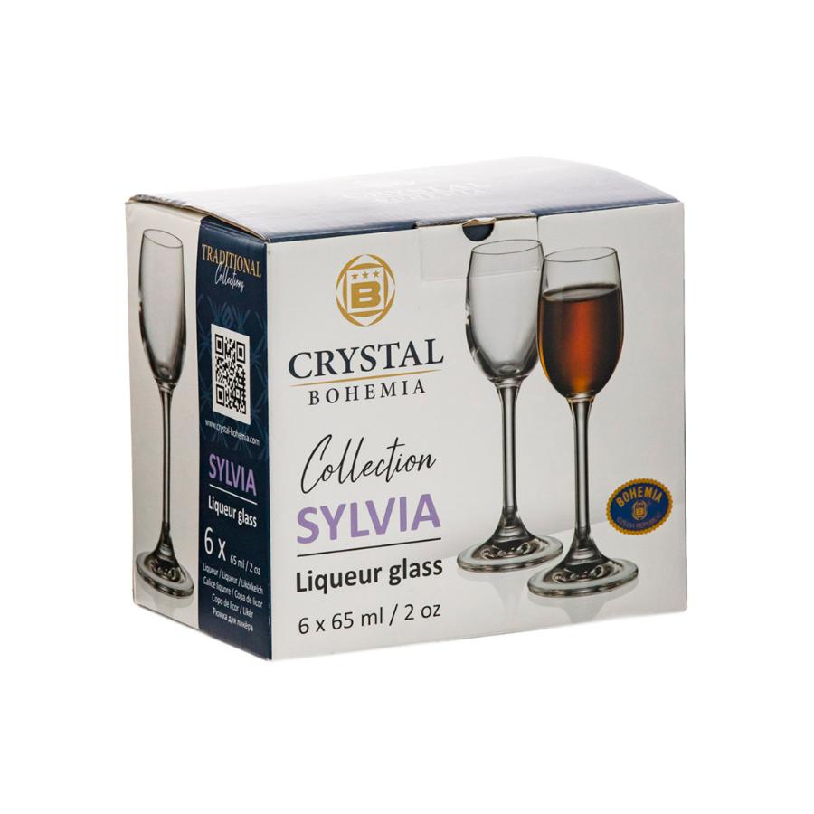 Sylvia - Set 6 pahare liqueur 65 ml - imagine 2