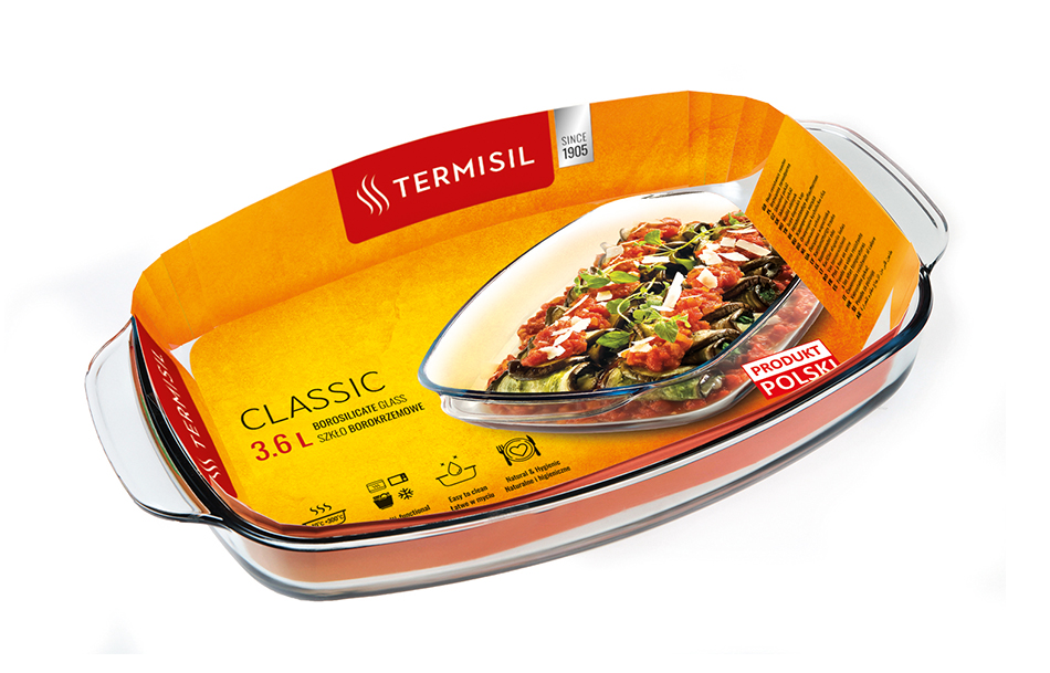 TERMISIL - Vas 3.6 l -dreptunghiular termorezistent (6) (INACTIV)